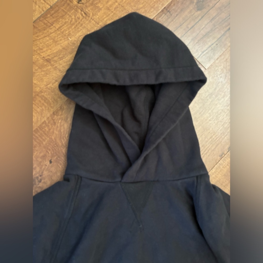 Athleta open back hoodie women Sz medium black - Picture 2 of 6